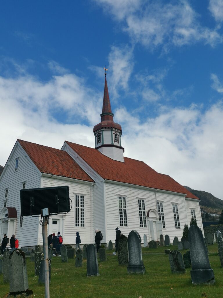 Kirche Eid Church in Nordfjordeid