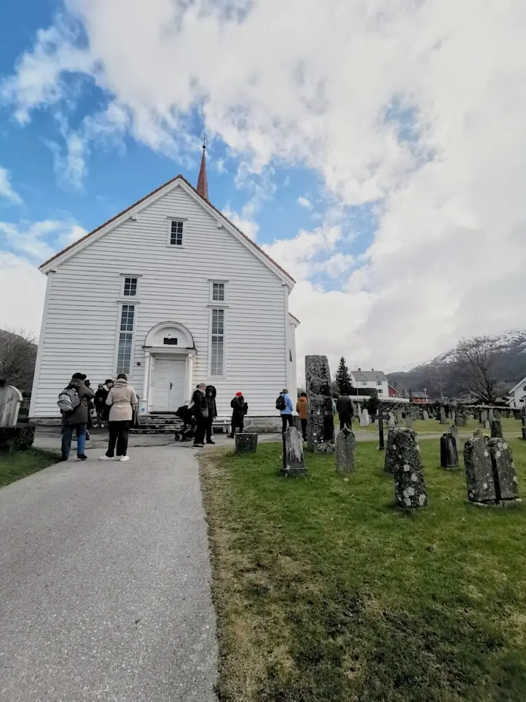 Kirche Eid Church in Nordfjordeid 