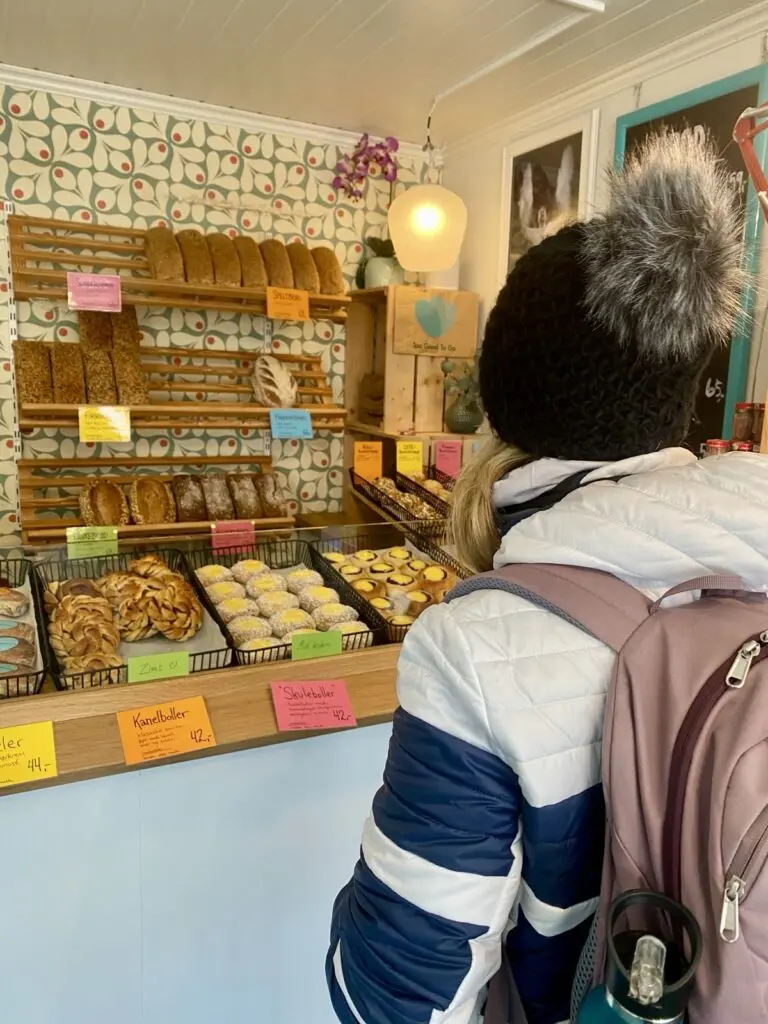 Bäckerei im Zentrum von Nordfjordeid