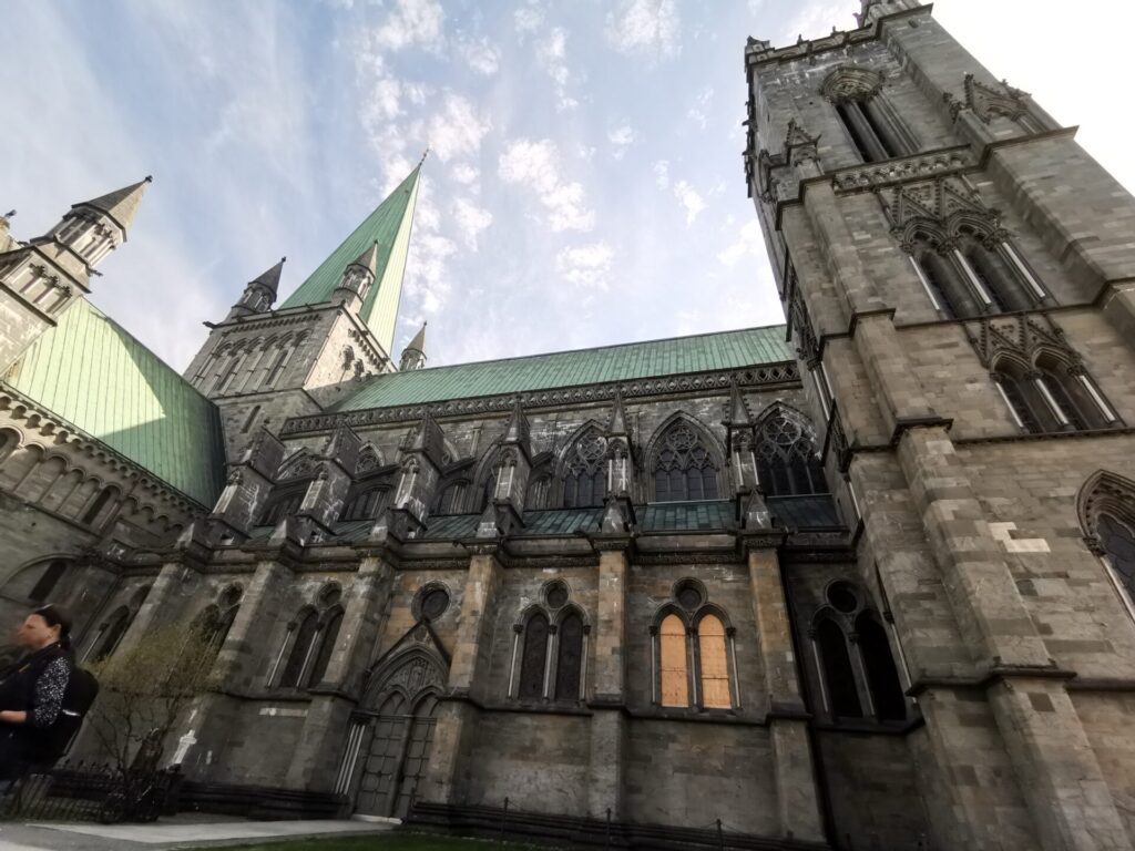 Nidarosdom in Tronheim von außen