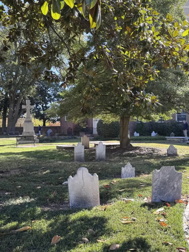Friedhof St. Paul`s Church in Norfolk