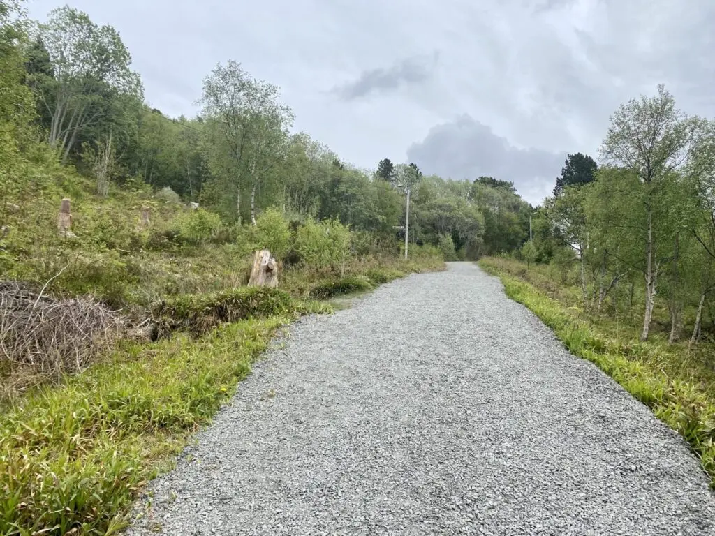 Weg auf den Aksla in Alesund