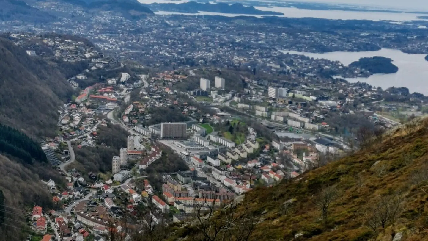Aussicht vom Ulriken in Bergen