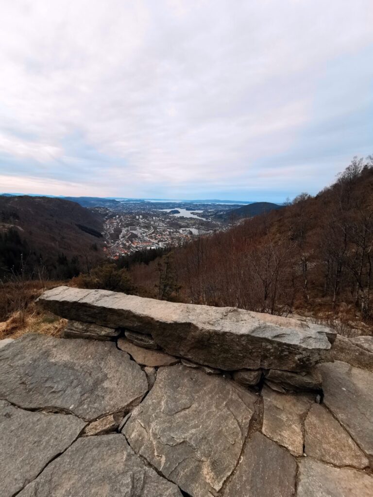 Aussicht vom Ulriken in Bergen