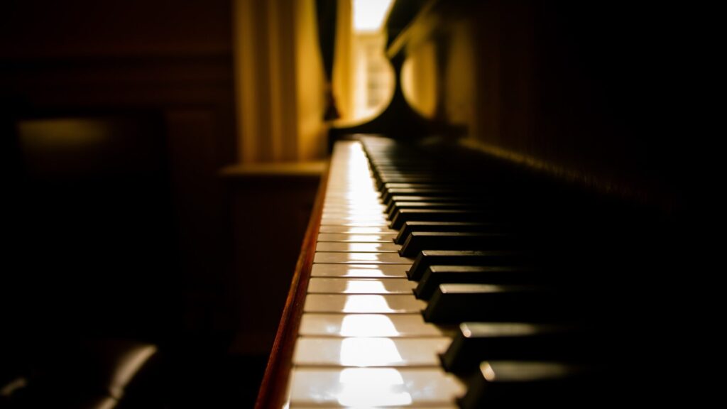Klavier Tastatur