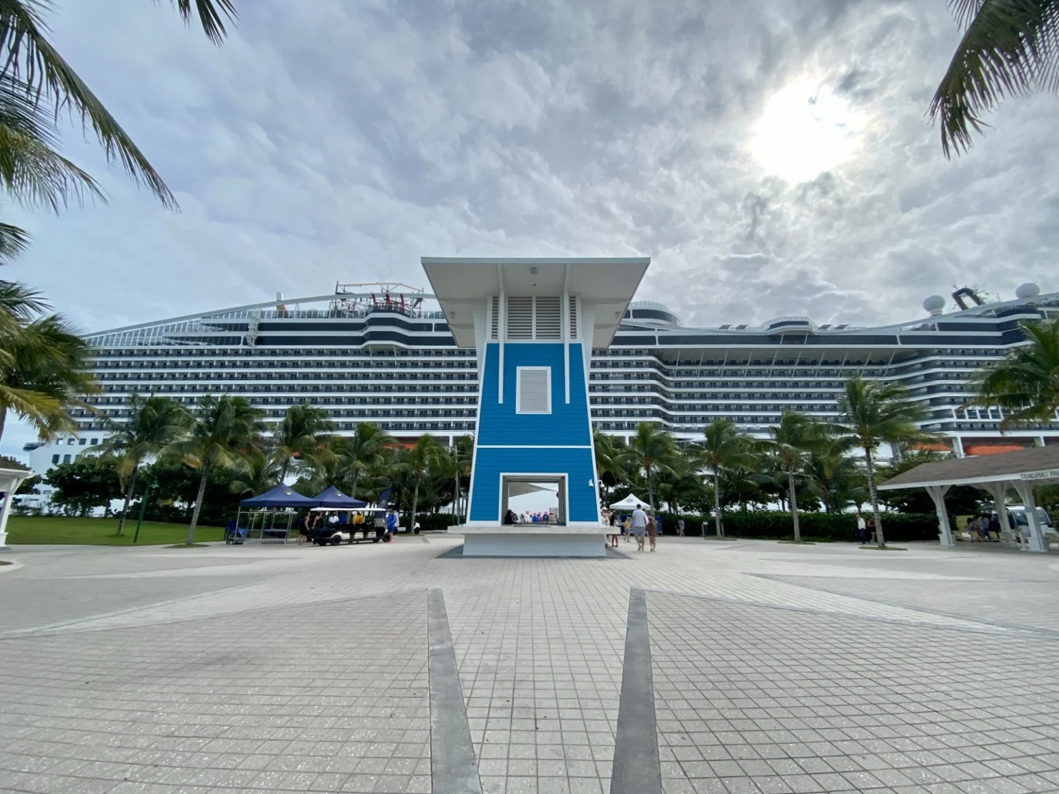 Welcome Center Ocean Cay Bahamas