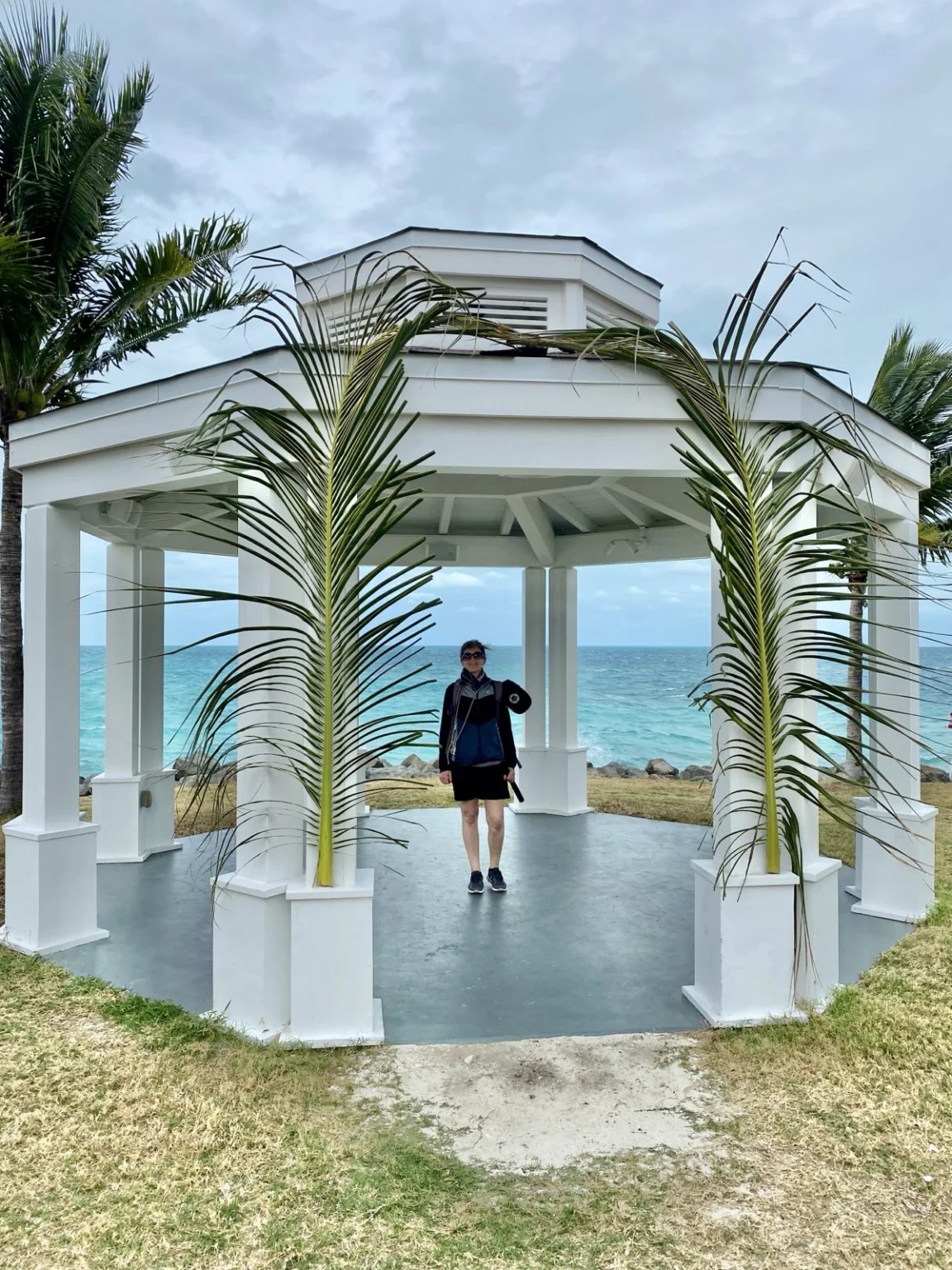 Hochzeitspavillon auf Ocean Cay Bahamas