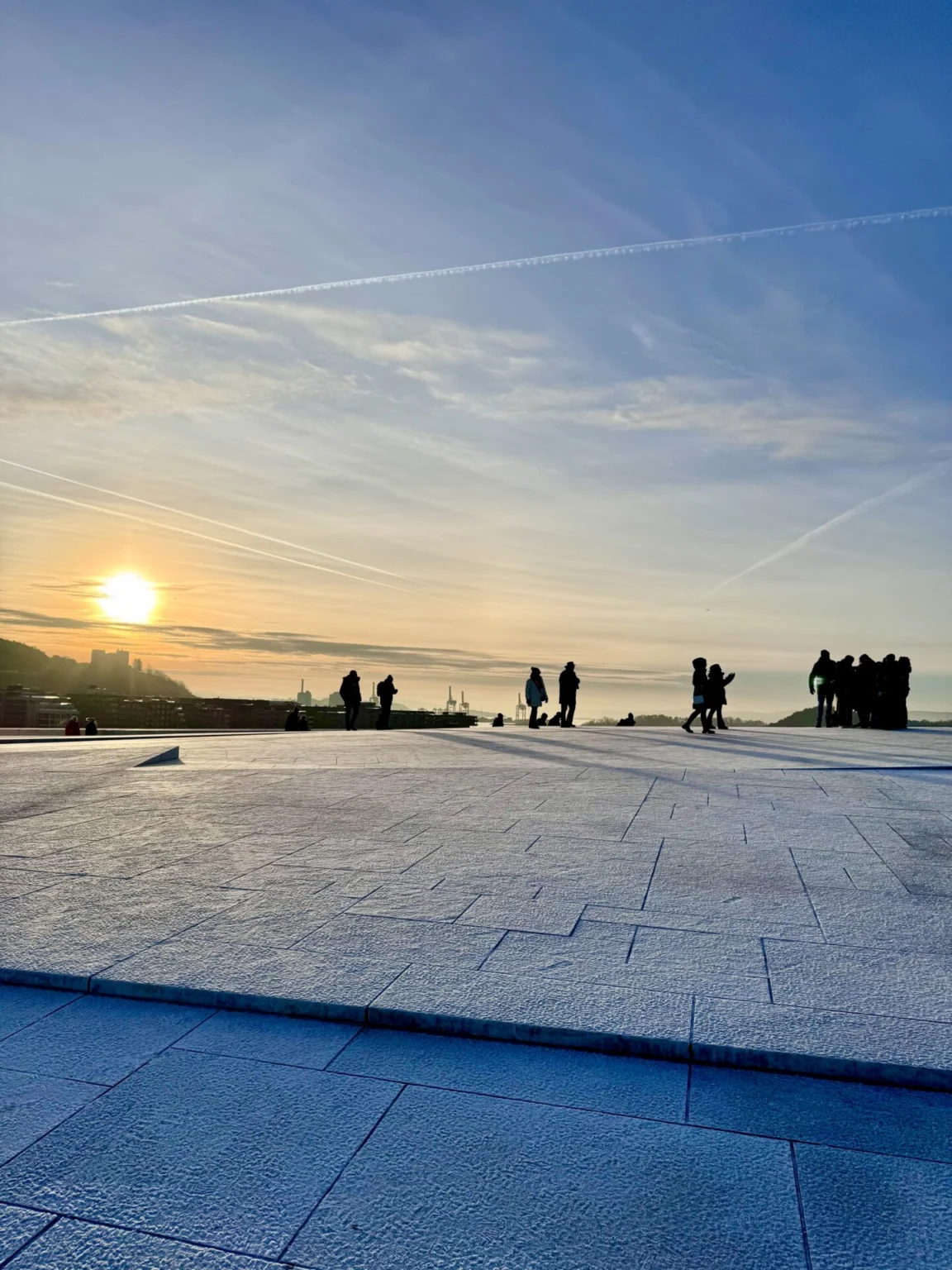 Oslo bei Sonnenaufgang