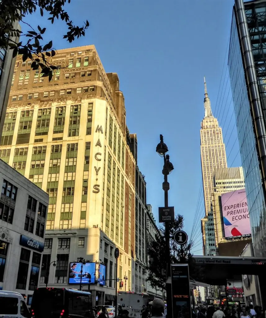 New York City Macys von außen