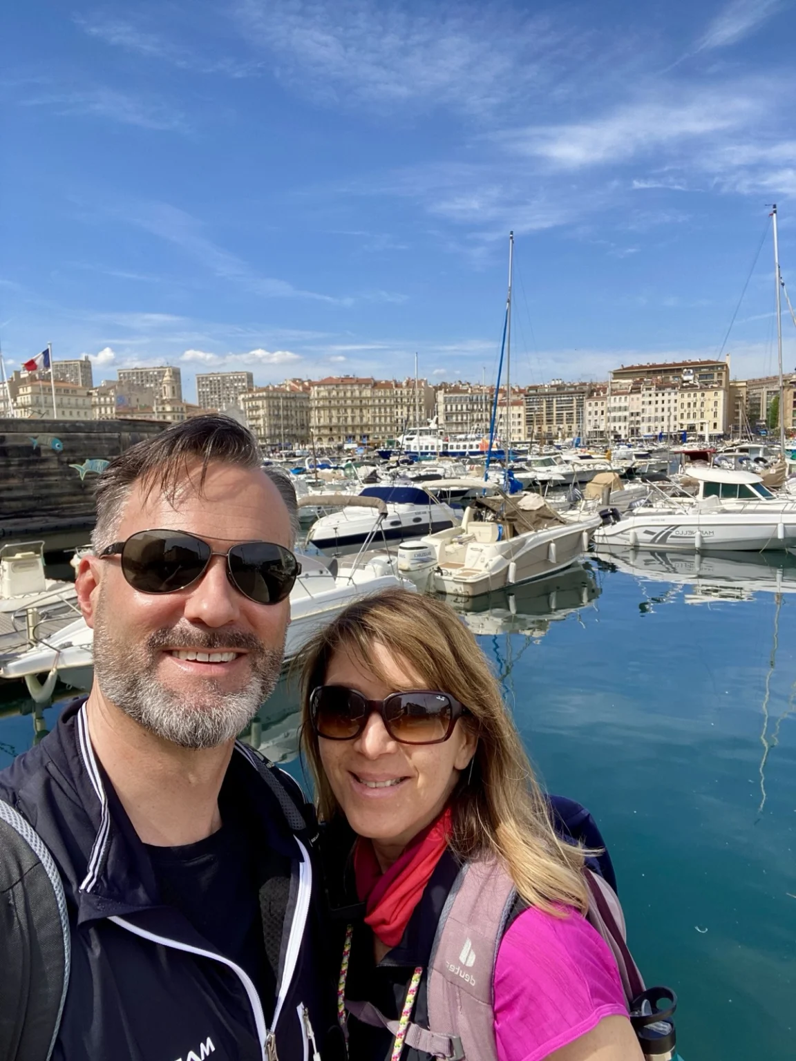 Pärchen am Alter Hafen in Marseille