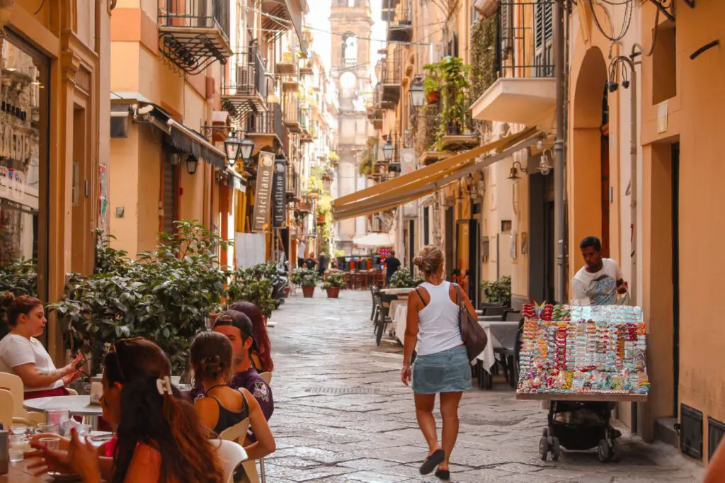 Palermo Gasse Altstadt