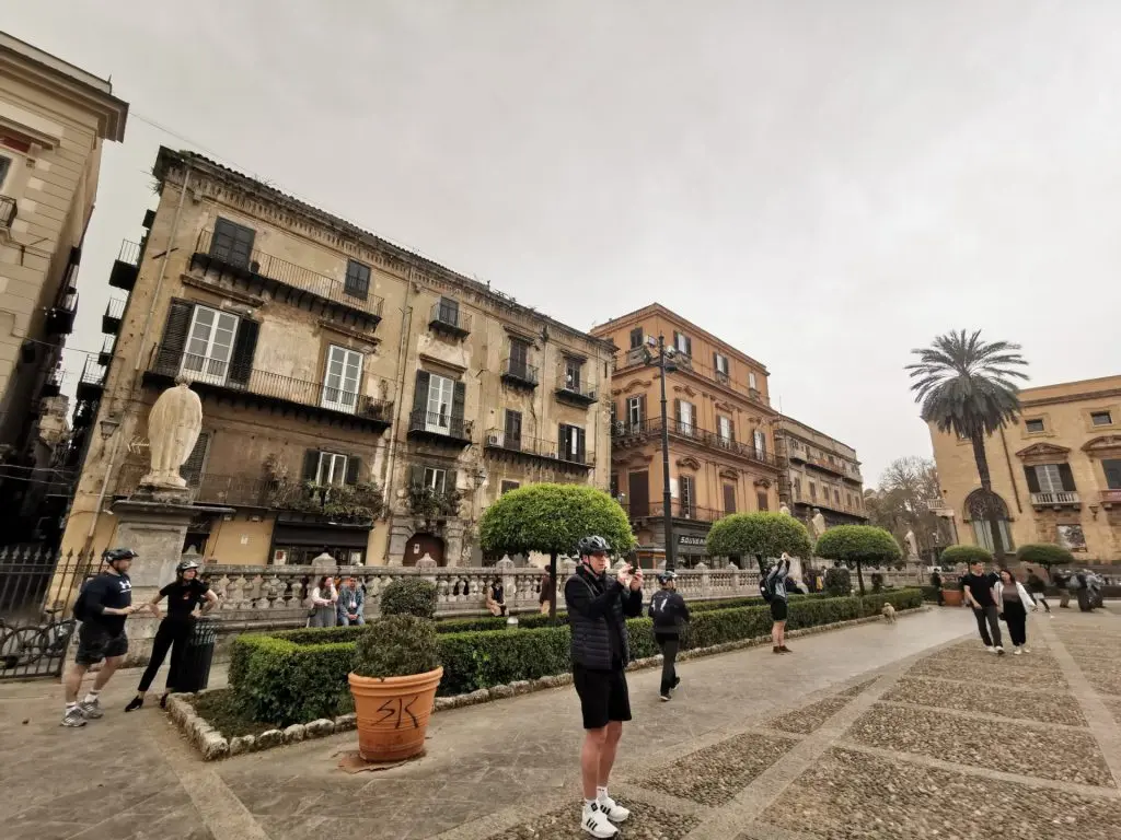 Zentrum von Palermo