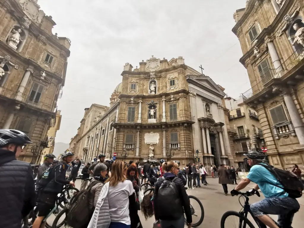 Kreuzung Quattro Canti in Palermo