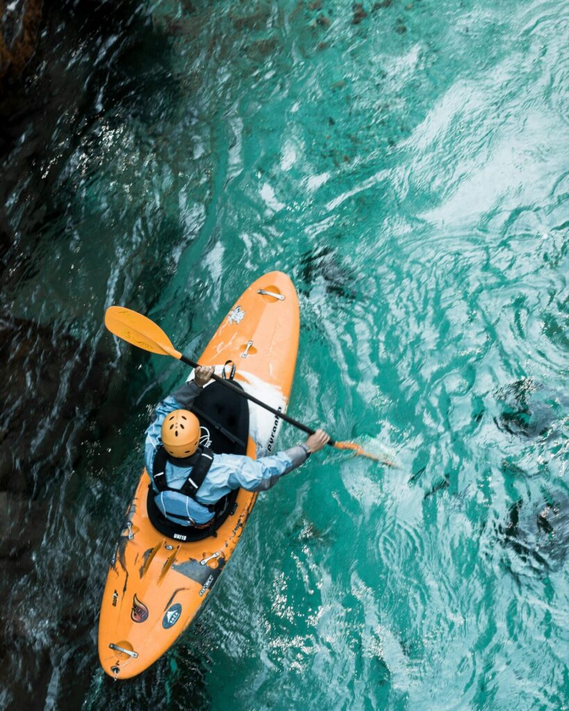 Kanufahrt im Canyon des Zrmanja-Flusses