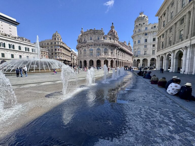 Piazza De Ferrari in Genua