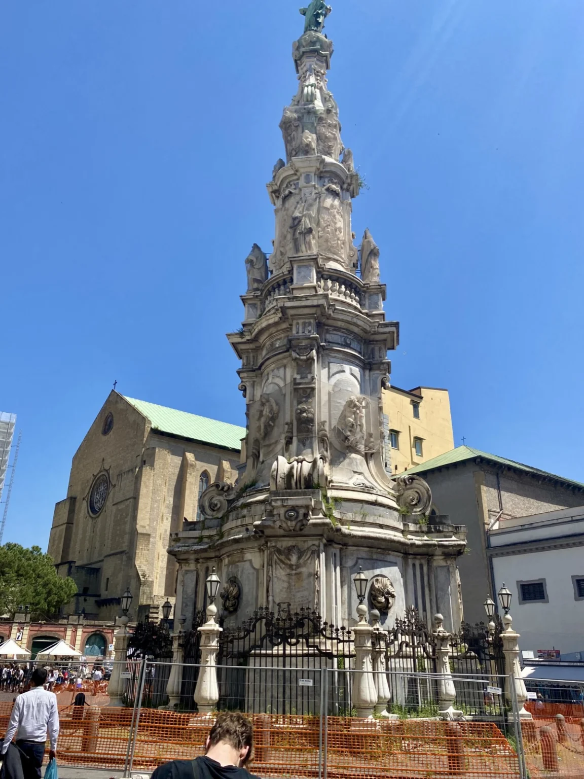 Piazza del Gesù Nuovo in Neapel