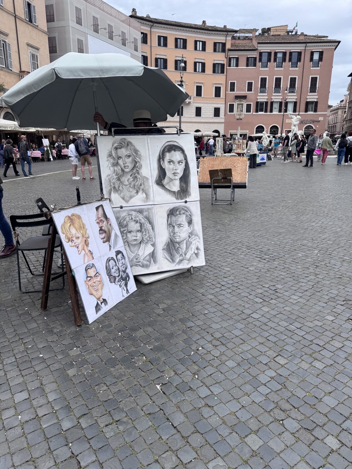 Maler auf der Piazza Navona Rom