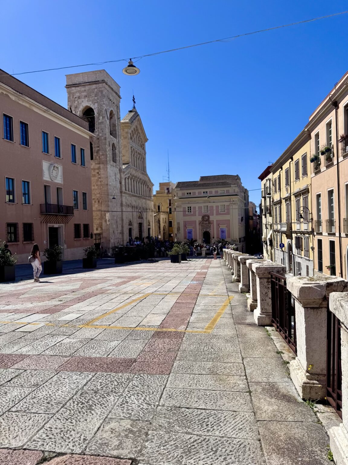 Piazza Roberto Coroneo in Cagliari
