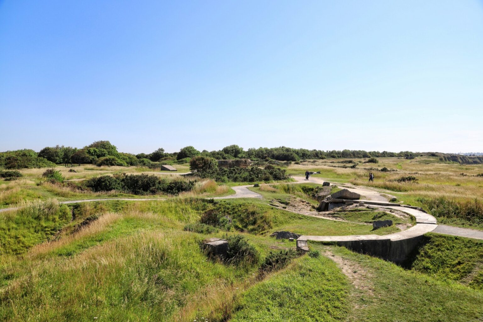 Pointe du Hoc in der Normandie