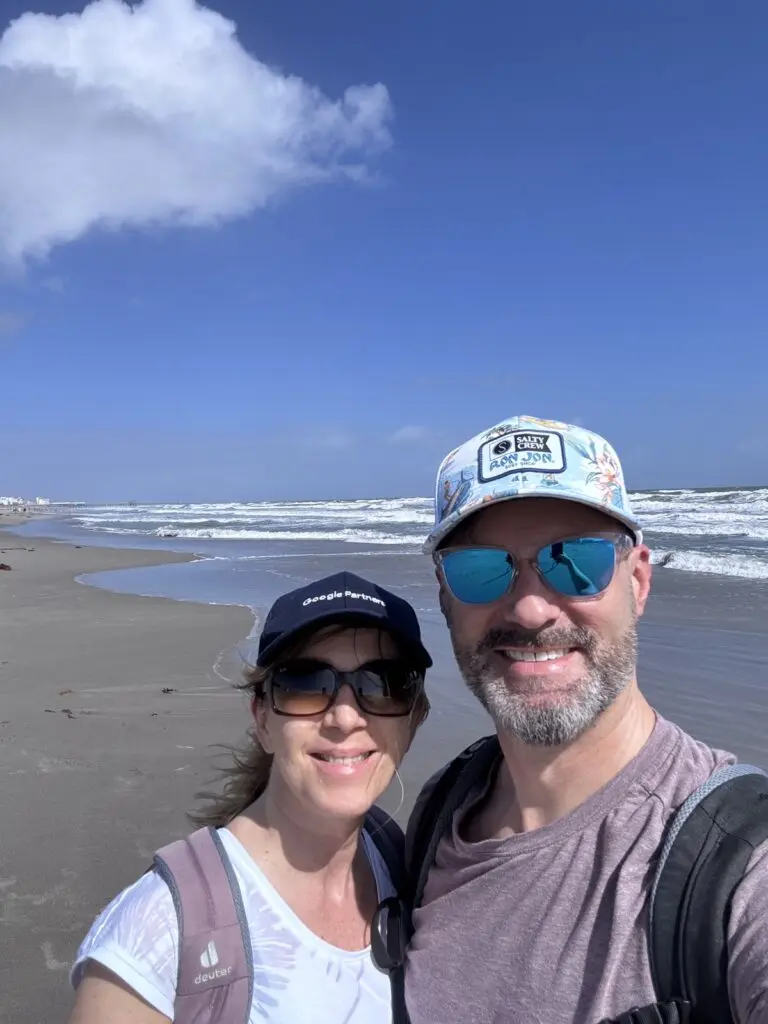 Pärchen am Cocoa Beach in Port Canaveral