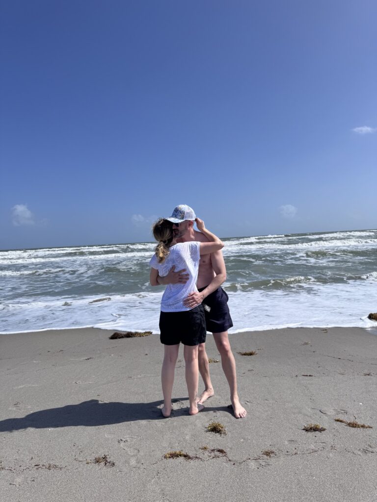Pärchen am Cocoa Beach in Port Canaveral