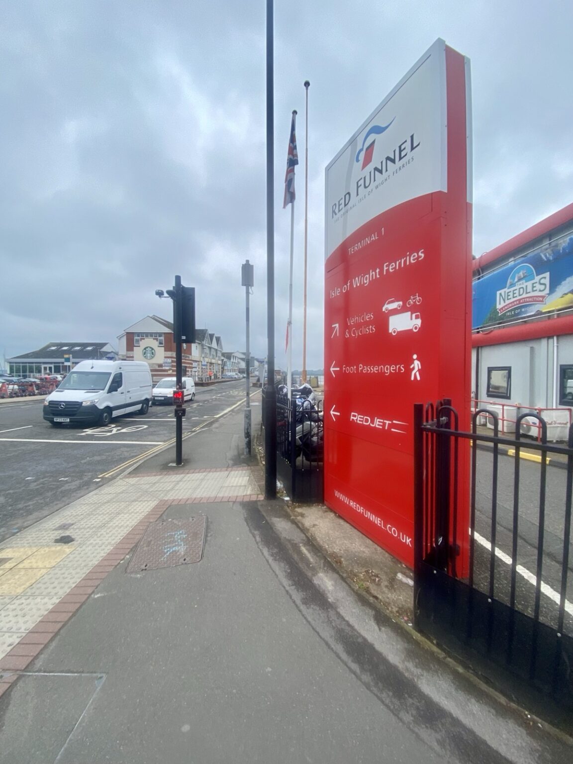 Red Funnel Ferries in Southampton
