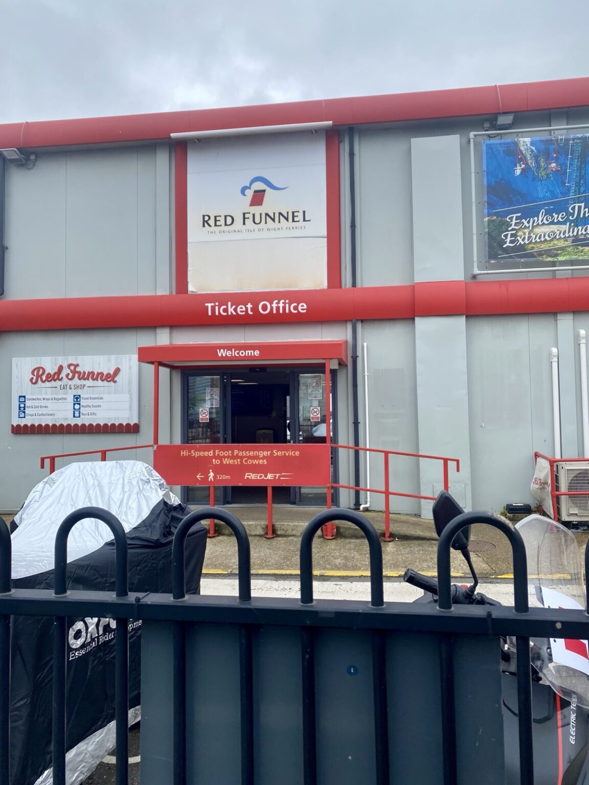 Red Funnel Ferries in Southampton