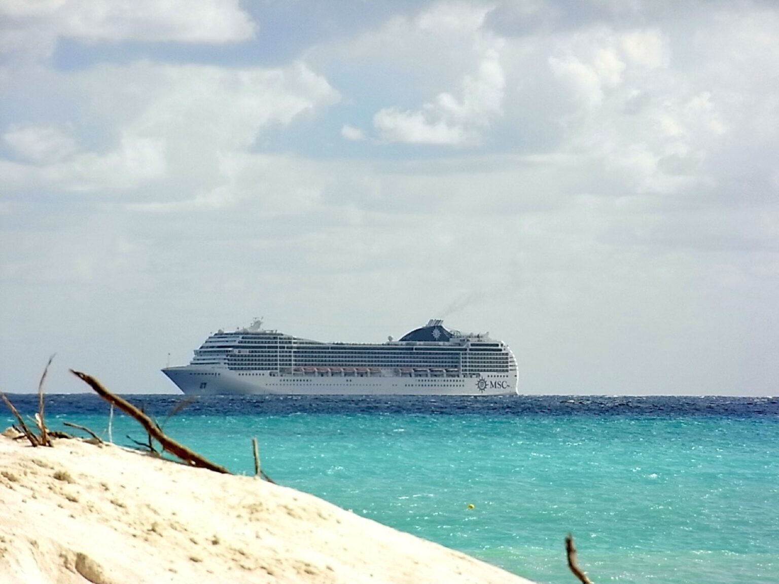 MSC in Mexiko Tenderhafen