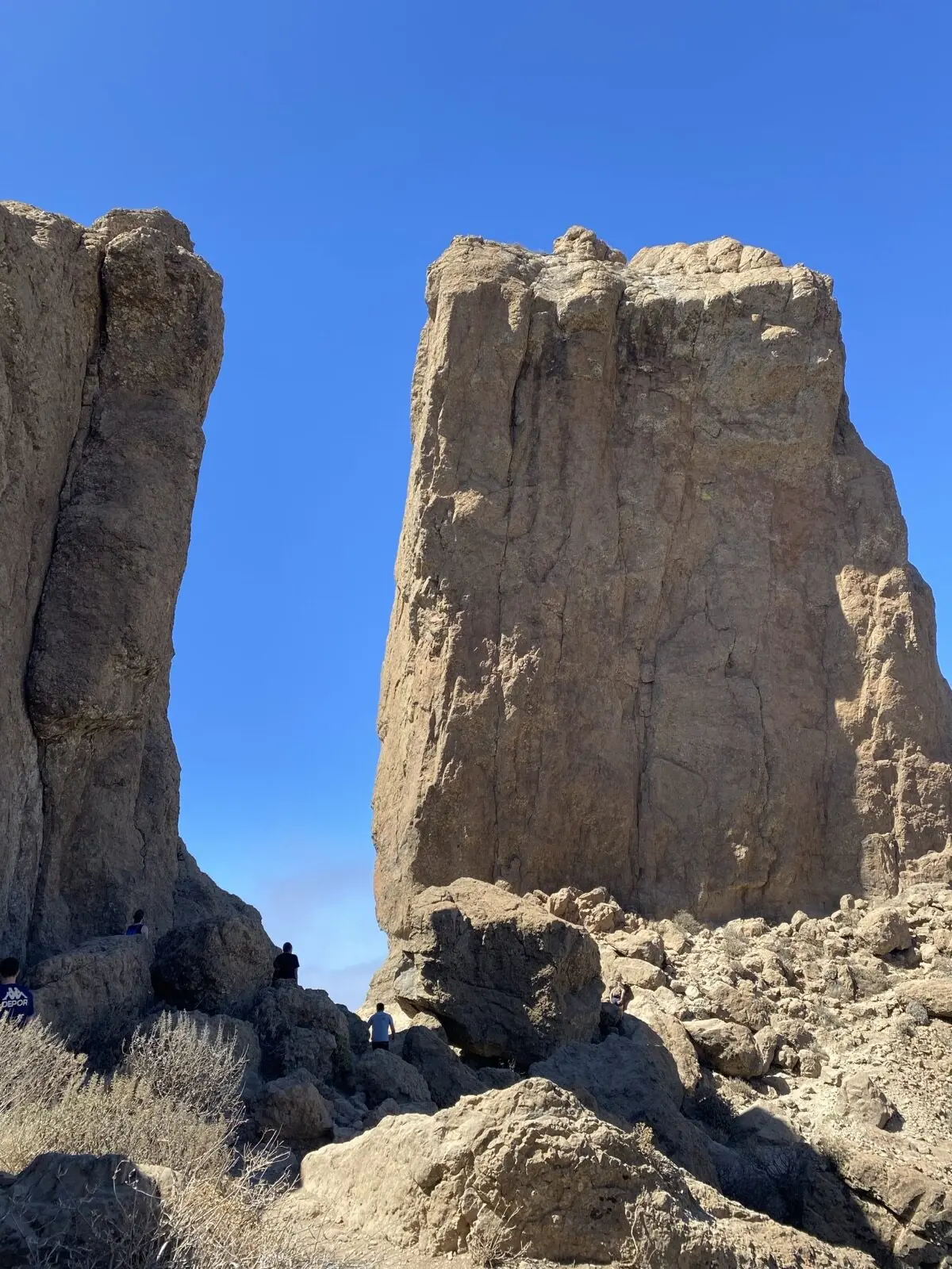 Gipfel Roque Nublo auf Gran Canaria