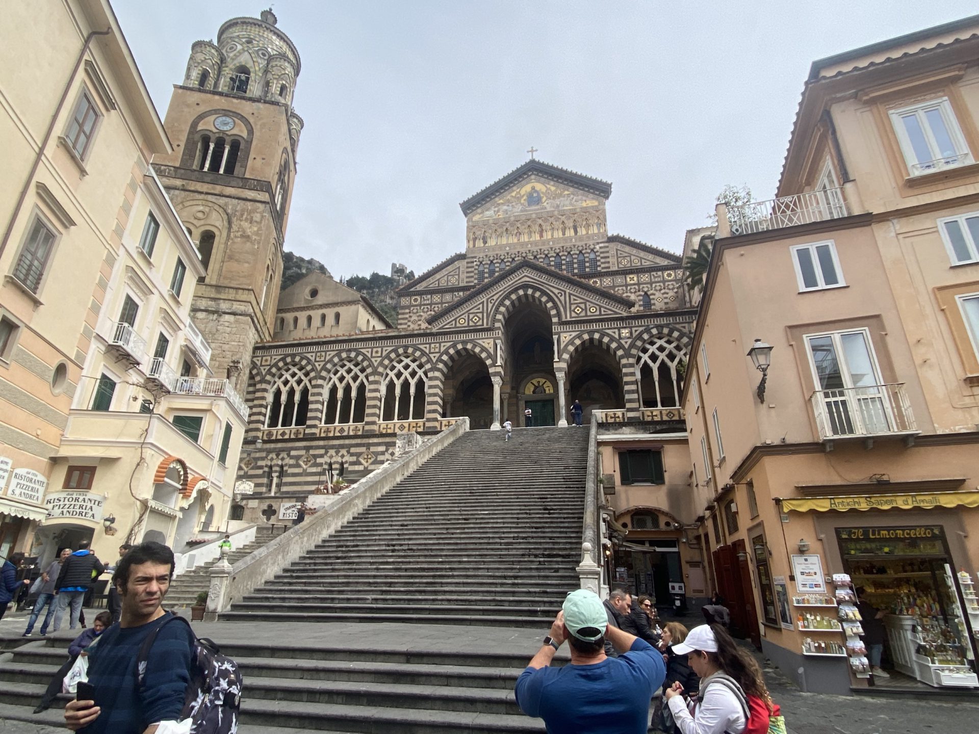 Treppe zum Dom von Amalfi