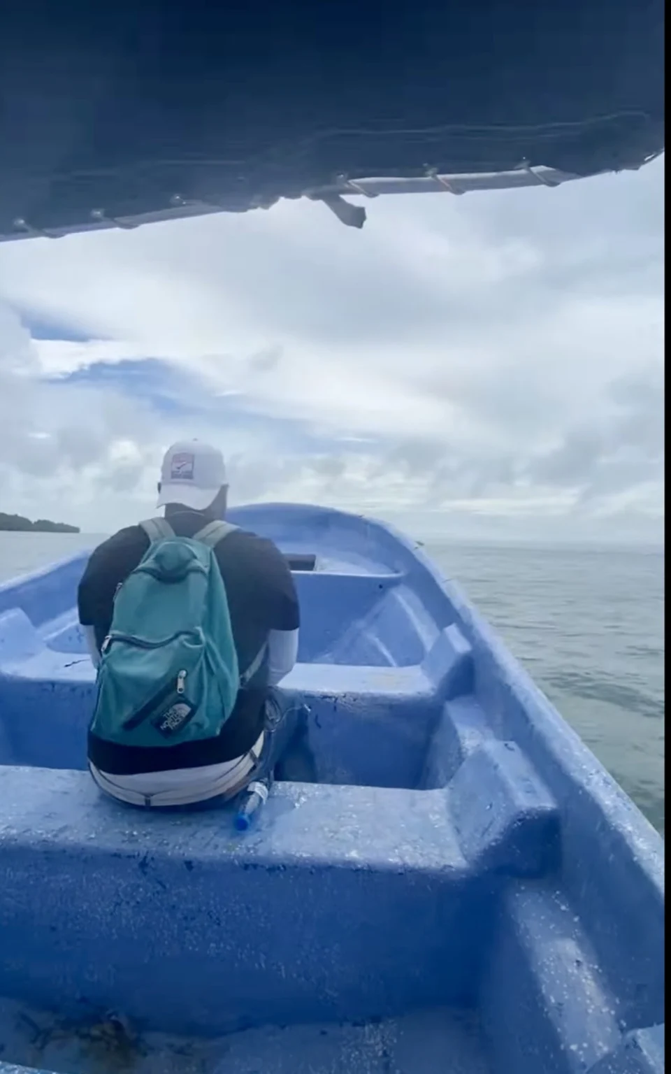 Ausflugsboot auf Samana
