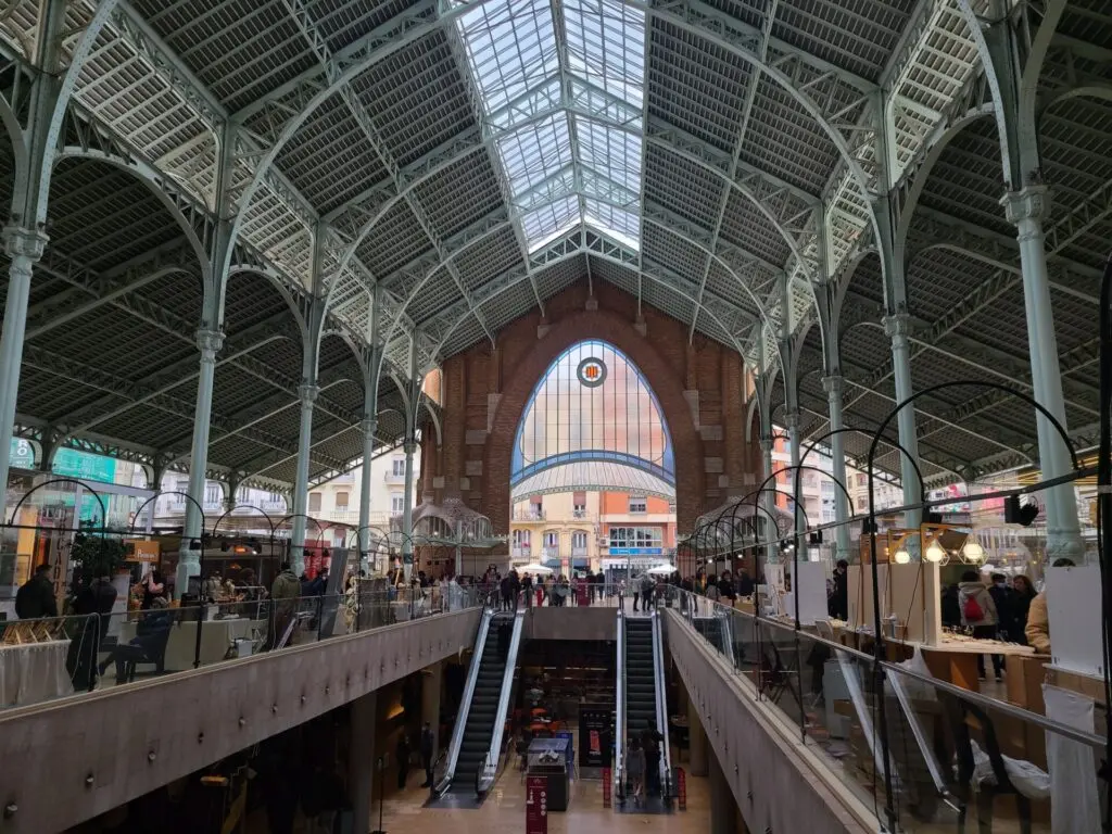 Mittelmeer Spanien Valencia Zentrum Mercat Central