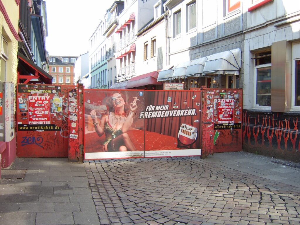 Herbertstraße in Sankt Pauli Hamburg