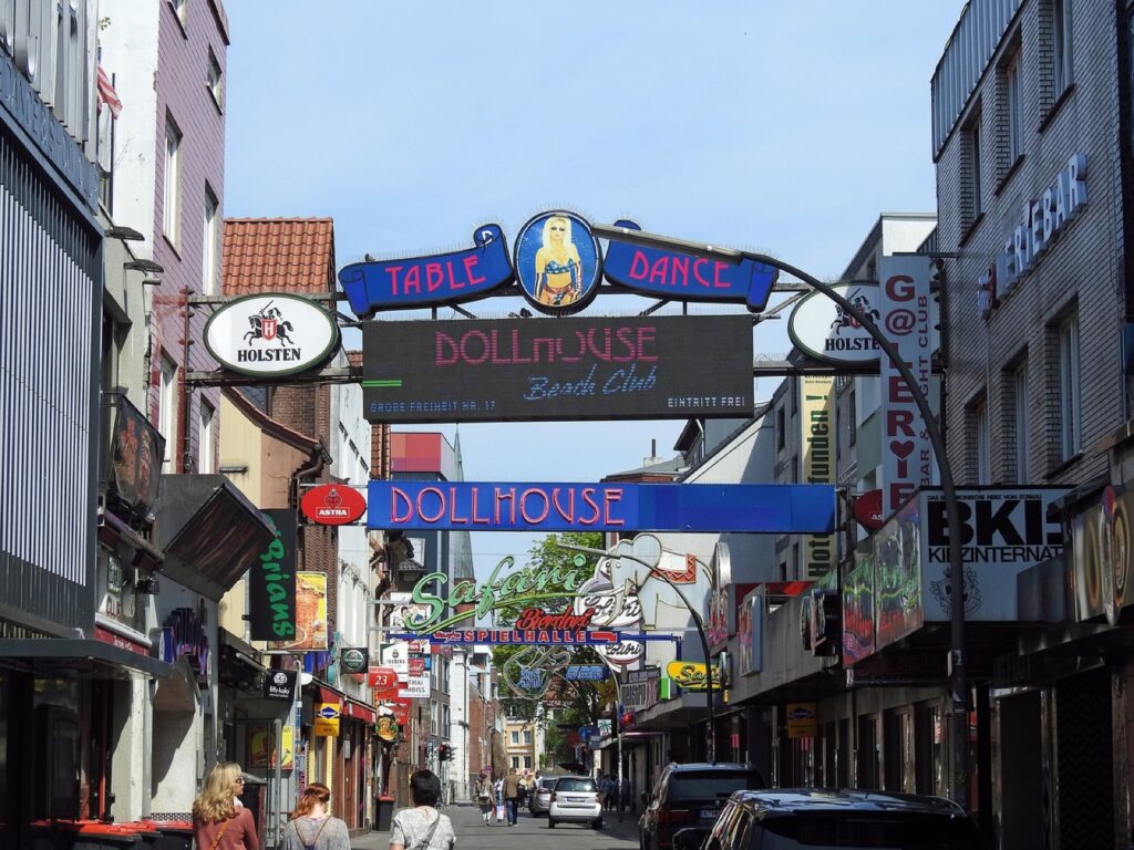 Reeperbahn Sankt Pauli Hamburg