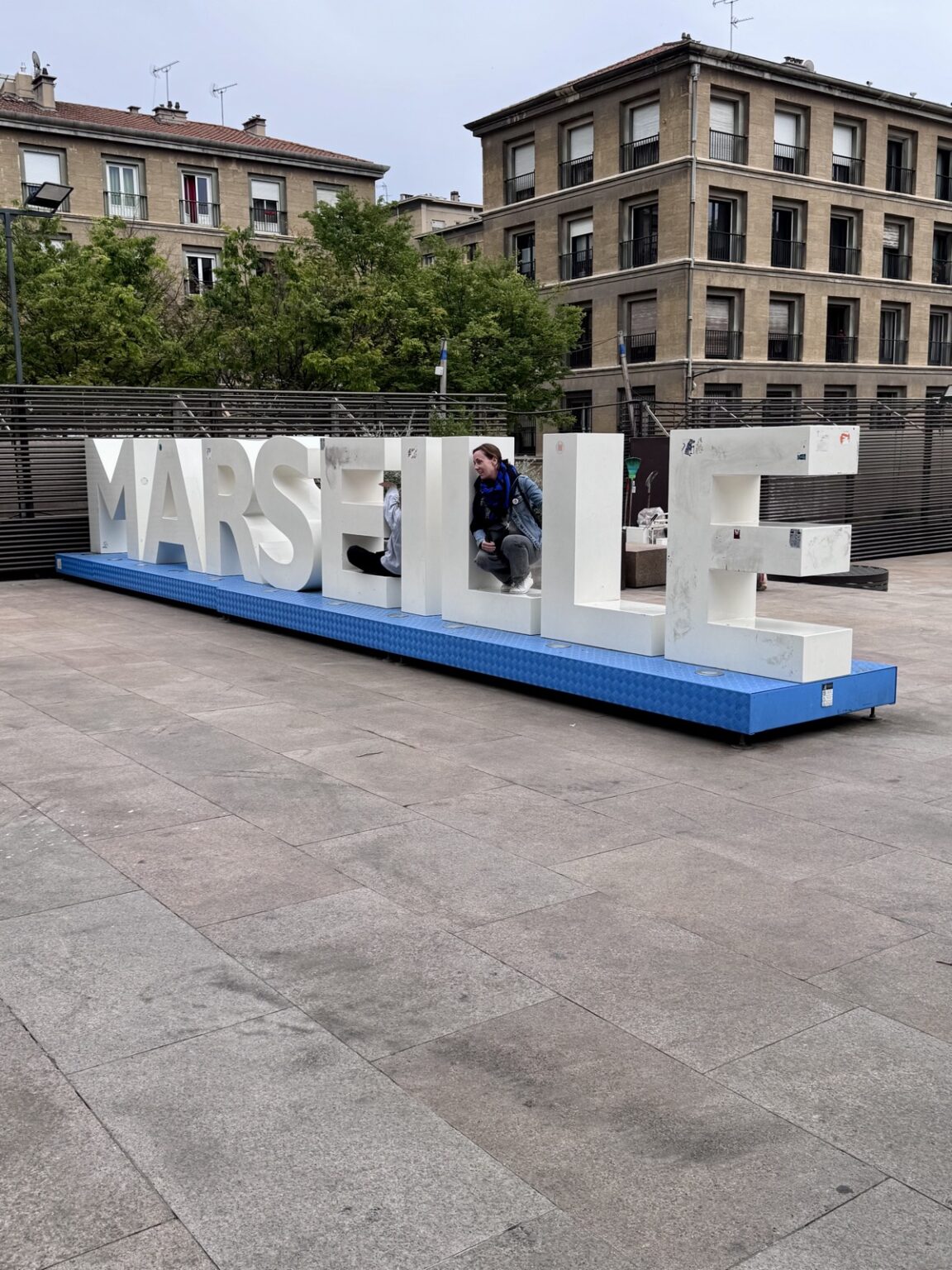 Schriftzug Marseille 