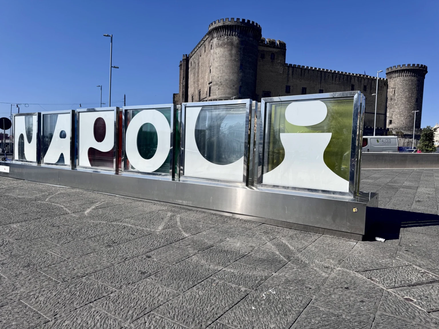Schriftzug Napoli