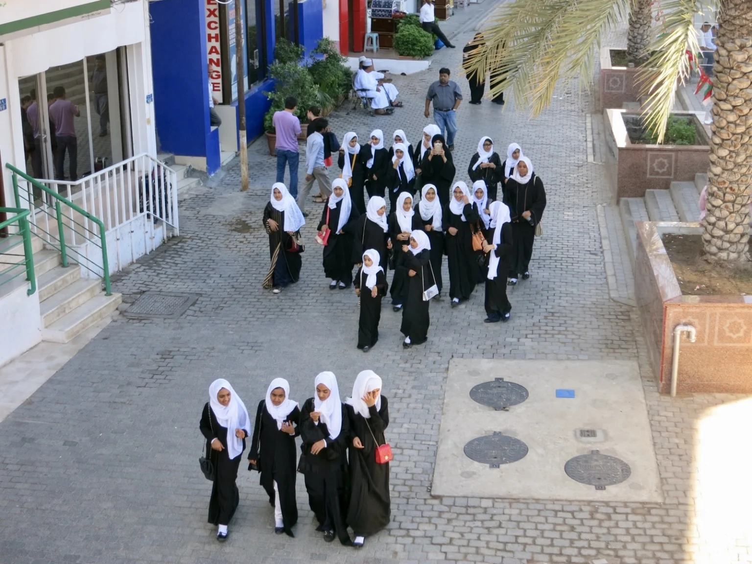 Schulklasse in Muscat 