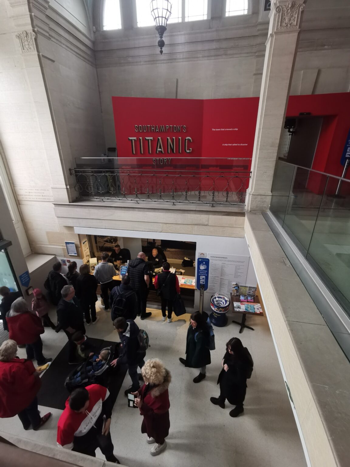 Eingang SeaCity Museum Southampton