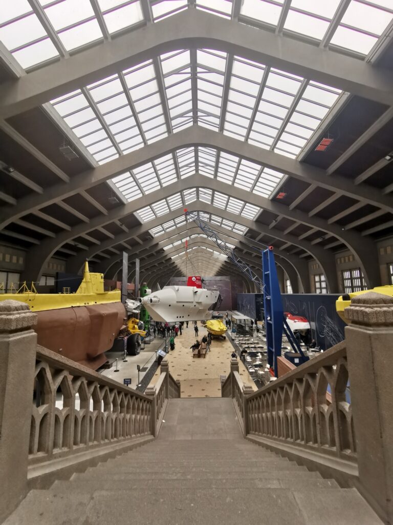 Seemuseum La Cité de la Mer in Cherbourg