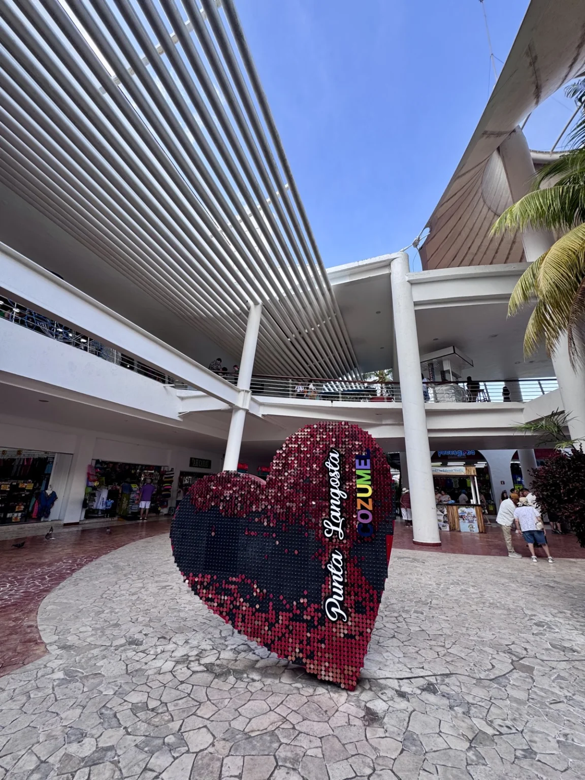 Shopping-Center am Hafen Cozumel