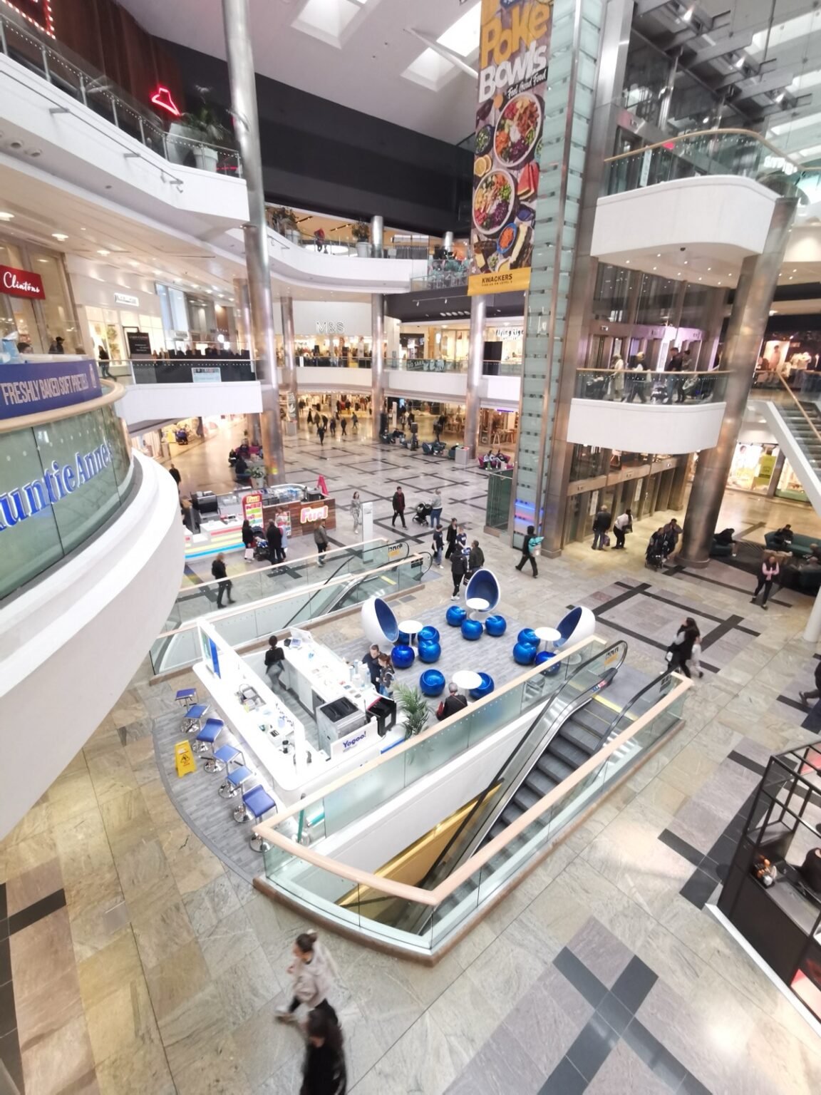 Westquay Shopping Centre in Southampton