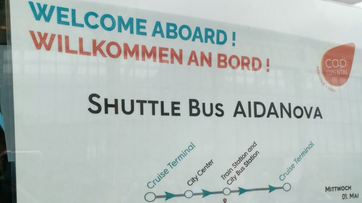 Shuttle-Bus Plan Aida