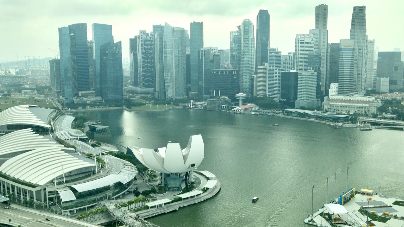 Singapur von oben