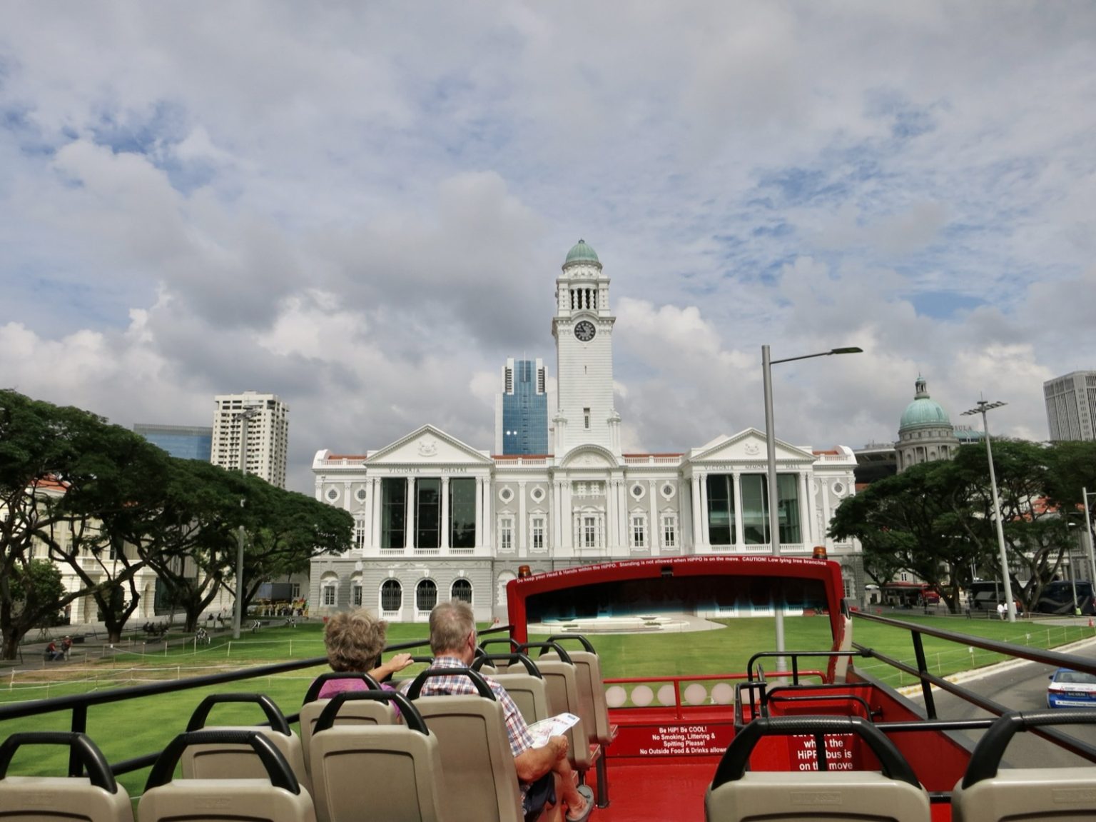 Sightseeing-Bus in Singapur