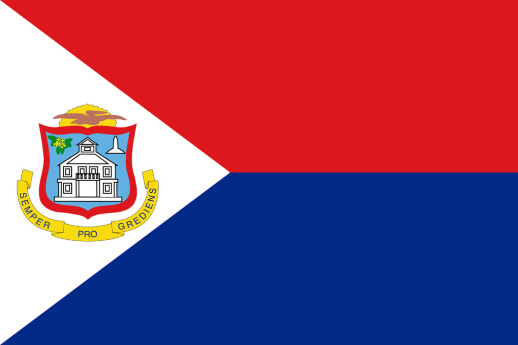 Flagge von St. Maarten 