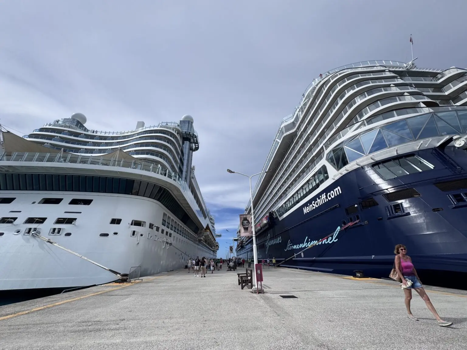 Kreuzfahrtschiffe Hafen St. Maarten