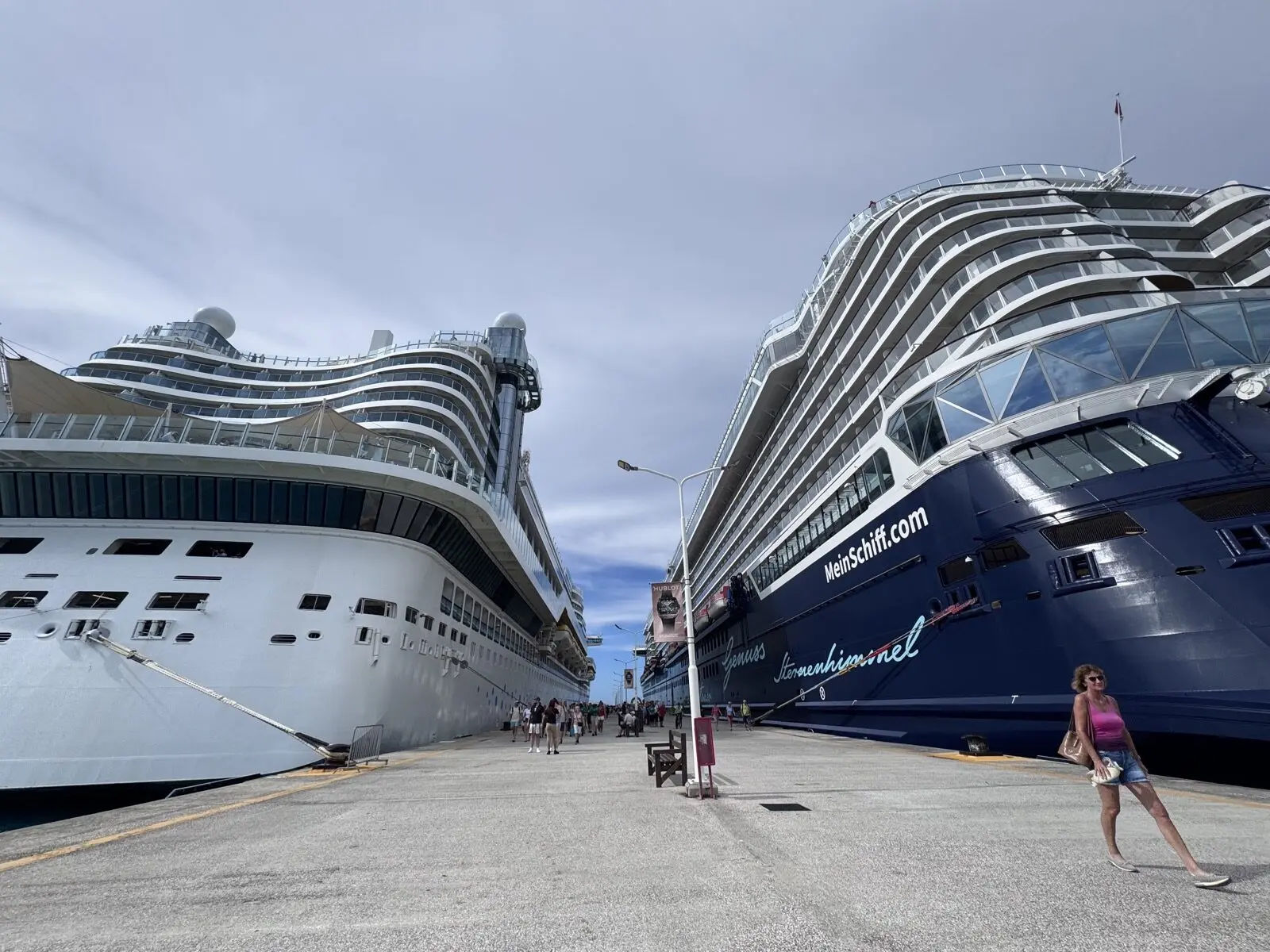 Kreuzfahrtschiffe Hafen St. Maarten