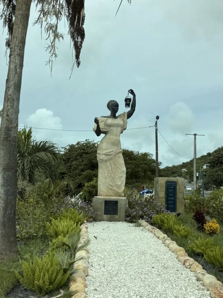 Denkmal Lady Liberty in St. Maarten