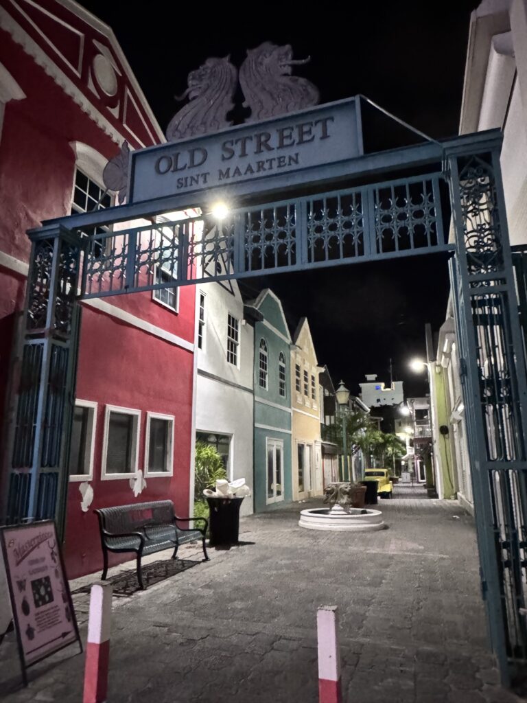 Old Street in St. Maarten