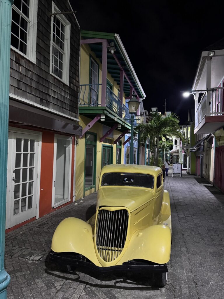 Old Street in St. Maarten